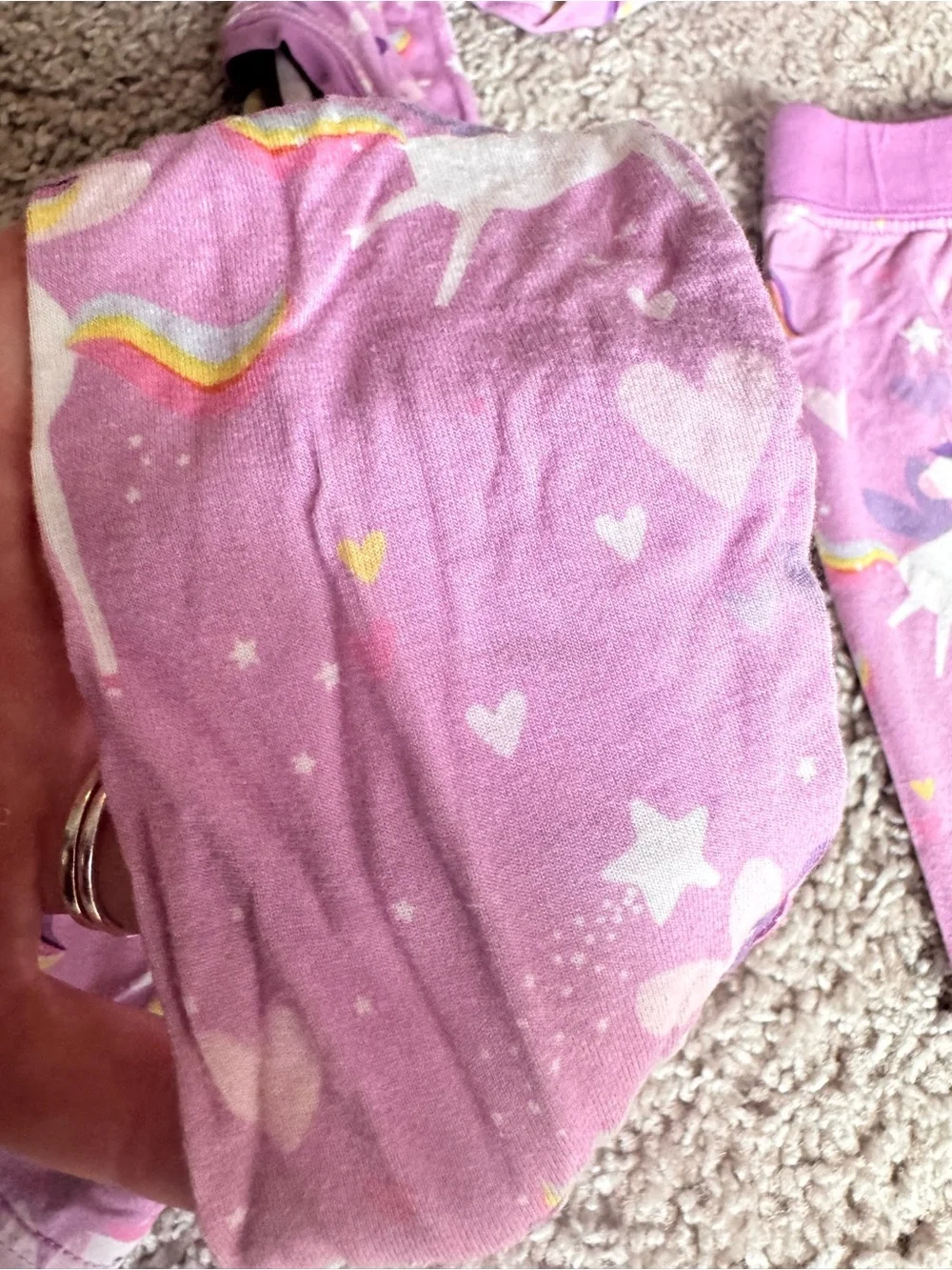 Little Sleepies Sienna’s Unicorns Print Pajama Set